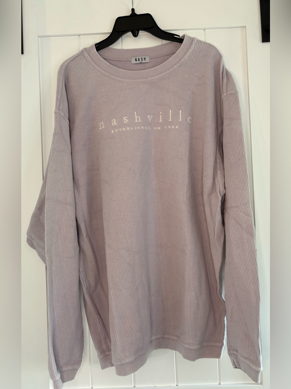 Nashville Ribbed Crewneck